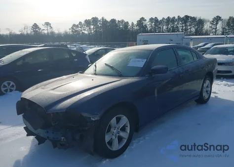 2014 Dodge Charger Se из США, поврежденный, VIN 2C3CDXBG5EH314934